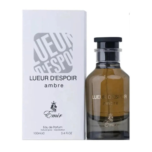 Paris Corner Emir Lueur Despoir Ambree Eau De Parfum 100ml Spray Jag Couture London - New York