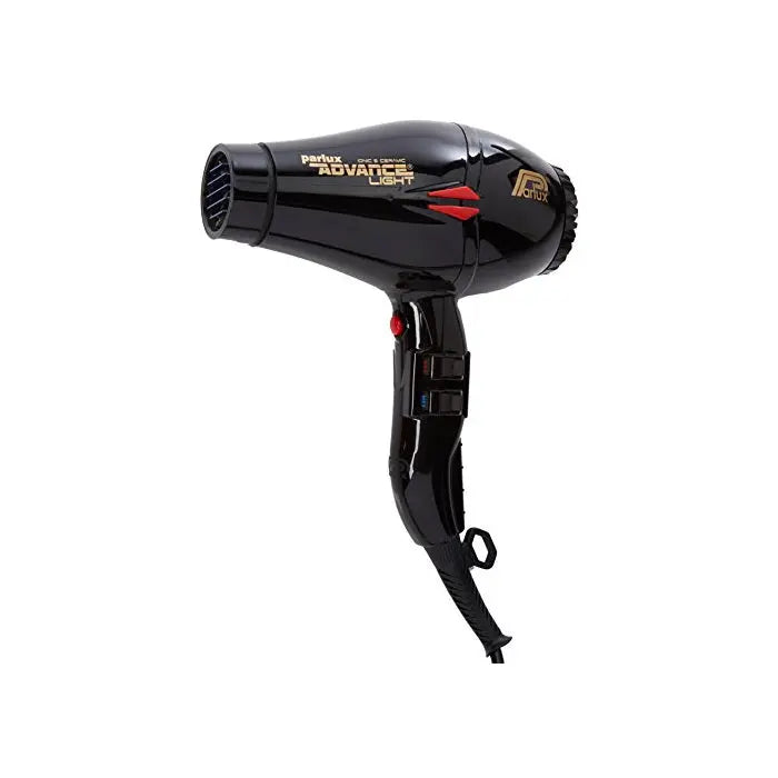 Parlux Hair Dryer 2200 Advance Light Black Jag Couture London - New York