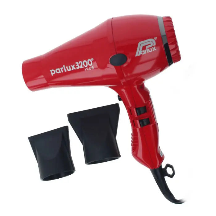 Parlux Hair Dryer 3200 Compact Plus Red Jag Couture London - New York