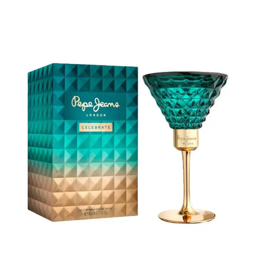Pepe Jeans Celebrate For Her Eau De Parfum Natural Spray 80ml Jag Couture London - New York