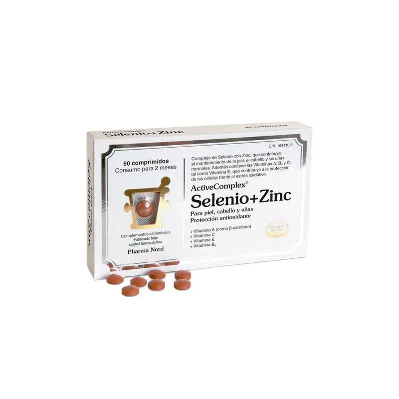 Pharma Nord Selenium Zinc Activecomplex 60comp Jag Couture London - New York