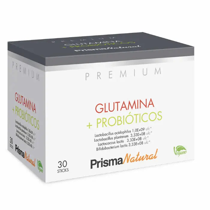 Prisma Natural Glutamine + Probiotics 30 Sticks x 4.37g Jag Couture London - New York