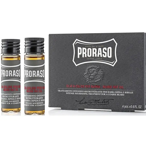 Proraso Bear Hot Oil 4x17ml Jag Couture London - New York