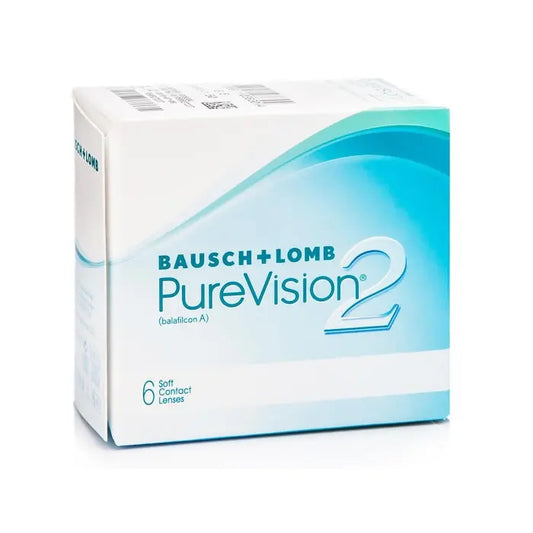 PureVision Contact Lenses Visibility Tinted -1.00 BC/86 6 Units Jag Couture London - New York