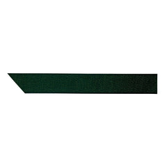Spruce green polyester metallic satin ribbon with gold glitter