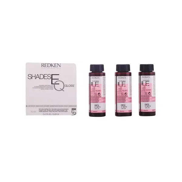 Redken Shades Eq Demi permanent Hair Color Ammonia Free 08c Cayenne 3x60 Jag Couture London - New York