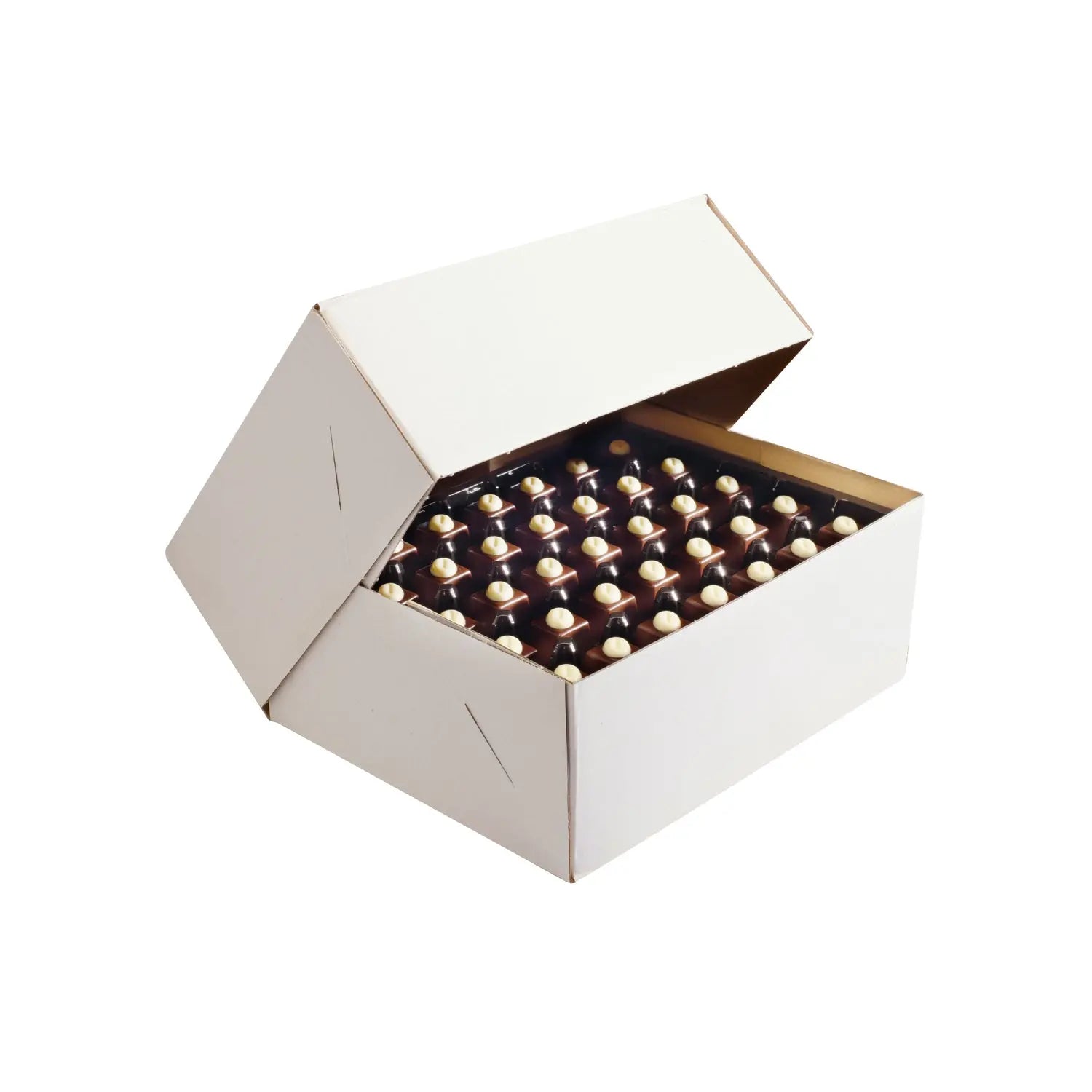 Reduced sugar selection - milk, white and dark chocolate selection Jag Couture London - New York