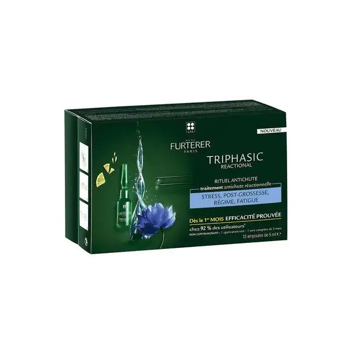 Rene Furterer Triphasic Reactional Anti-Fall Treatment 12x5ml Jag Couture London - New York