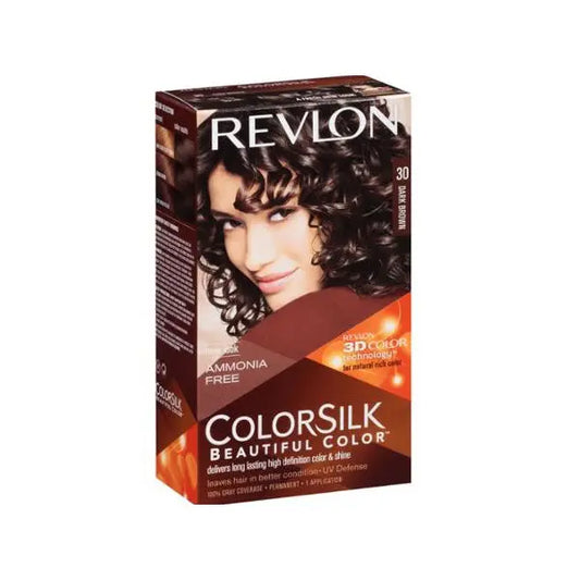 Revlon Colorsilk Ammonia Free 20 Dark Brown Jag Couture London - New York