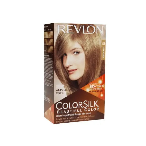 Revlon Colorsilk Ammonia Free 61 Dark Blonde Jag Couture London - New York