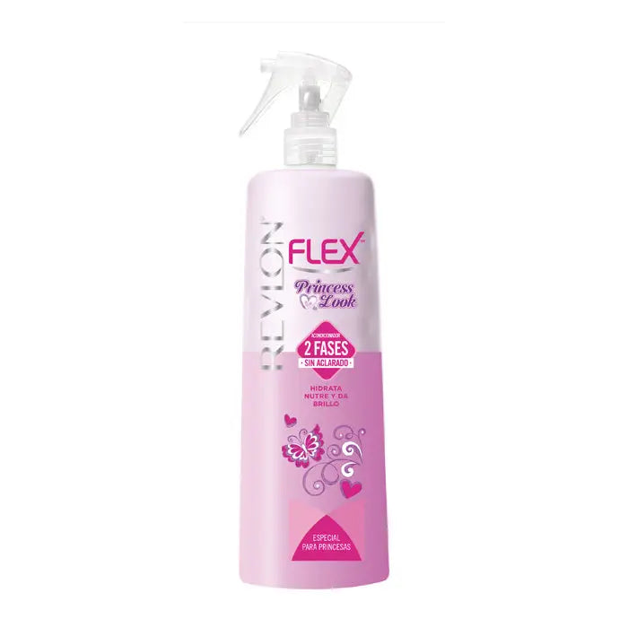 Revlon Flex 2 Phase Leave In Conditioner Princess Look 400ml Jag Couture London - New York