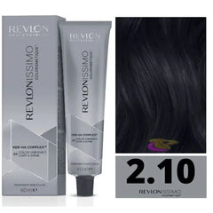 Revlon Revlonissimo Colorsmetique 2,10 Bluish Black 60ml Jag Couture London - New York