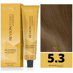 Jag Couture London - New York Revlon Revlonissimo Colorsmetique 5,3 Light Golden Brown 60ml