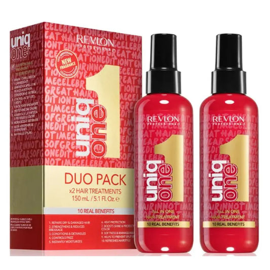 Revlon Uniq One Hair Treatment 2 x 150ml Jag Couture London - New York
