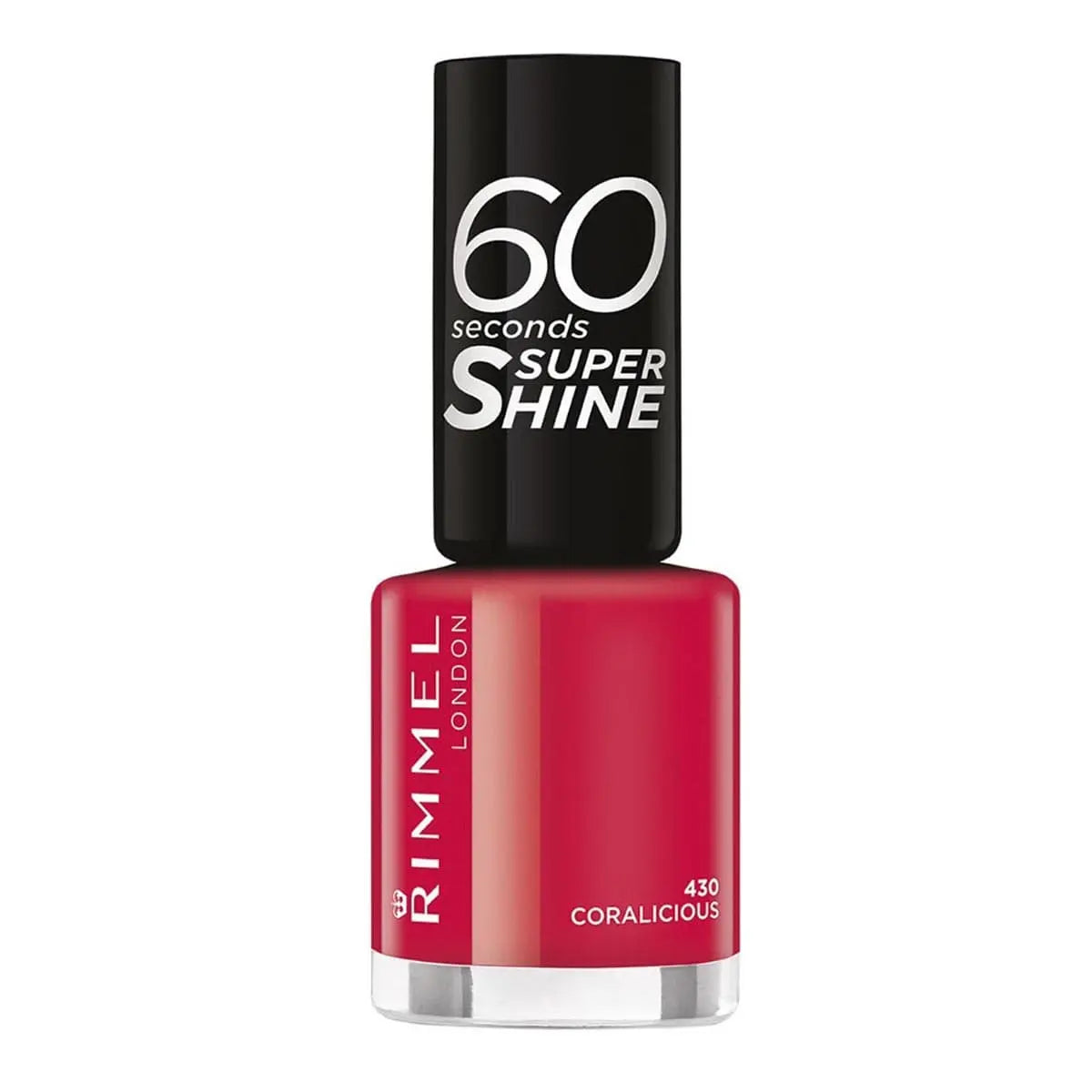 Jag Couture London - New York Rimmel London 60 Seconds Super Shine Nail Lacquer 430 Coralicious