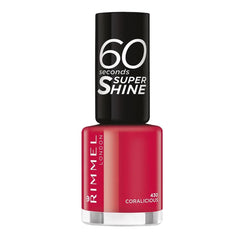 Jag Couture London - New York Rimmel London 60 Seconds Super Shine Nail Lacquer 430 Coralicious