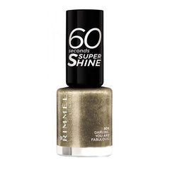 Rimmel London 60 Seconds Super Shine Nail Lacquer 809 Darling You Are Fabulous Jag Couture London - New York