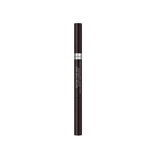 Rimmel London Brow This Way Fill And Sculp Eyebrow Definer 004 Soft Black 0.25g Jag Couture London - New York