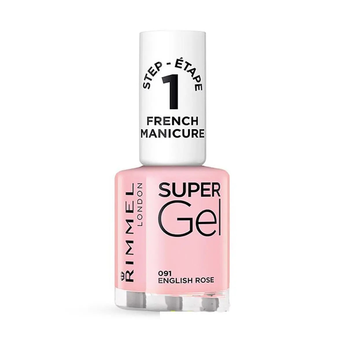 Jag Couture London - New York Rimmel London Super Gel French Manicure 091 English Rose