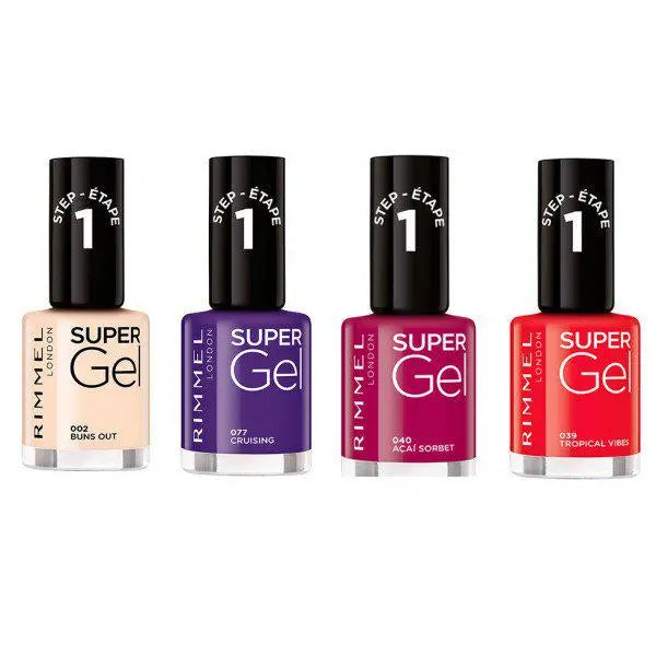 Rimmel London Super Gel Nail Polish 064 Jag Couture London - New York