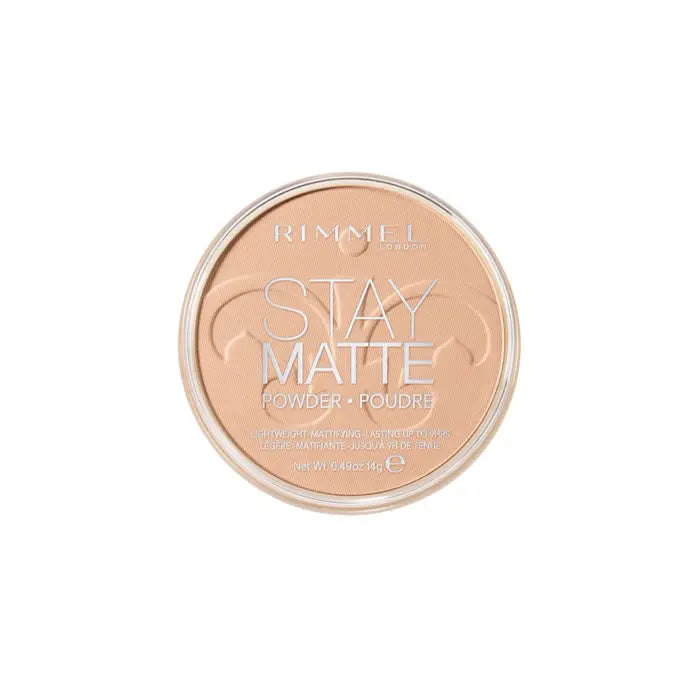 Rimmel Stay Matte Pressed Powder 005 Silky Beige Jag Couture London - New York