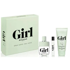 Rochas Girl Eau De Toilette Spray 100ml Set 3 Pieces Jag Couture London - New York