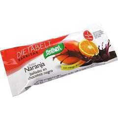 Jag Couture London - New York Santiveri Dietabelt Orange Dark Chocolate Bar 16 Units