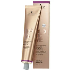 Schwarzkopf Blondme Blonde Toning Deep Chestnut 60ml Jag Couture London - New York