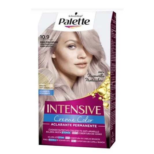 Schwarzkopf Palette Intensive Creme Color Tint 10.9 Pearl Pink Blonde Jag Couture London - New York