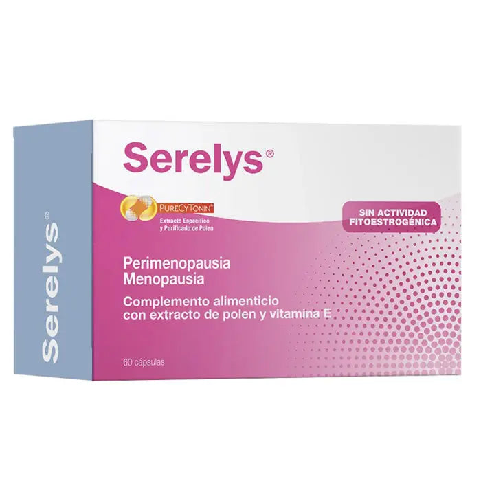 Serelys Perimenopausia Menopause Food Supplement 60 Capsules Jag Couture London - New York