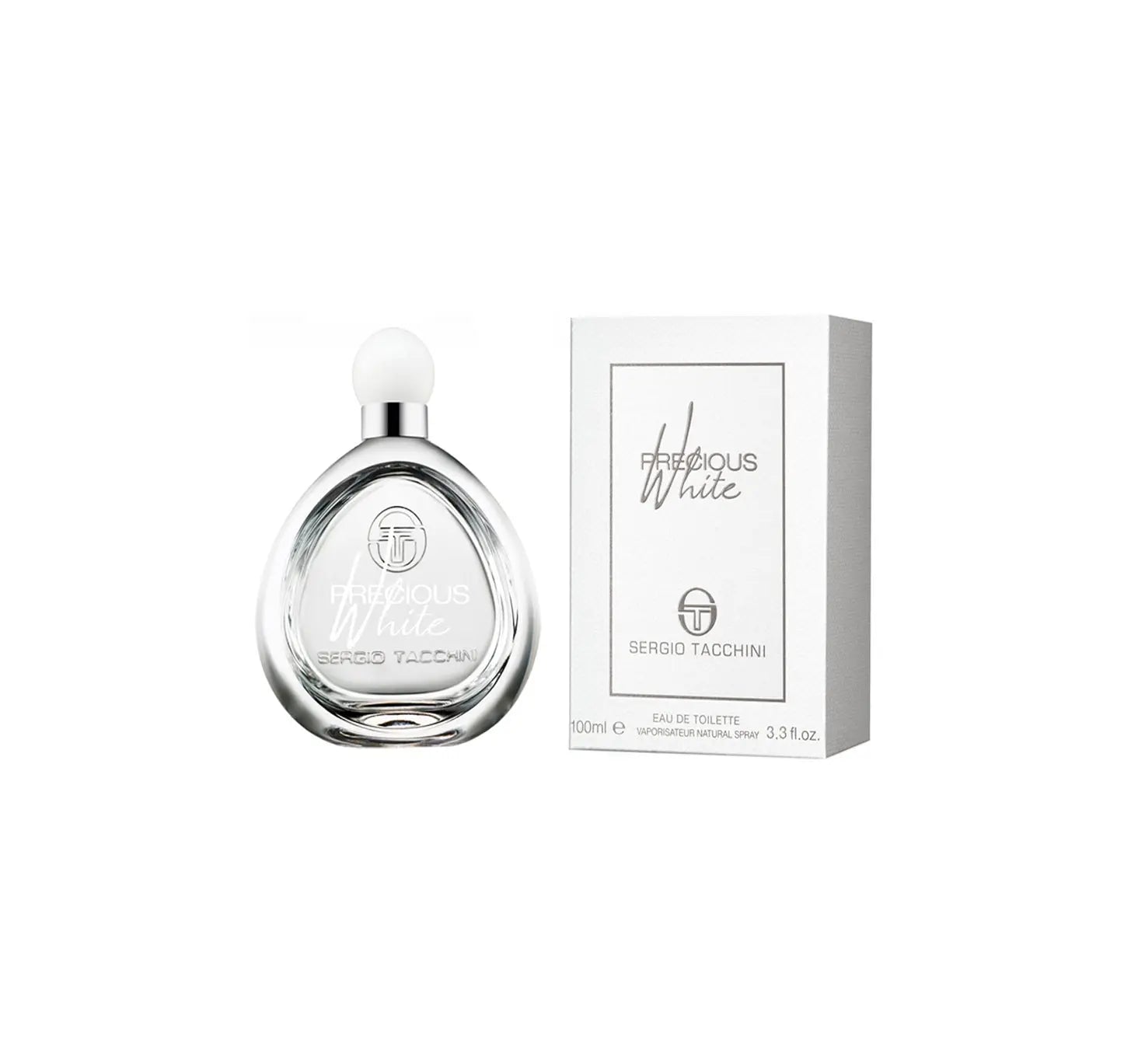 Sergio Tacchini Precious White Eau De Toilette 100ml Spray Jag Couture London - New York