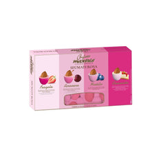 Sfumati Rosa - toasted almonds in white chocolate flavour mix in pink coloured sugar Jag Couture London - New York