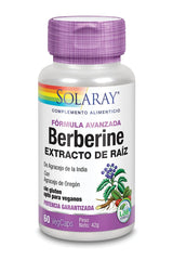 Jag Couture London - New York Solaray Berberine 60 Vcaps Formula Avanzana