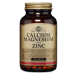 Solgar Calcium Magnesium + Zinc 100 tablets Jag Couture London - New York