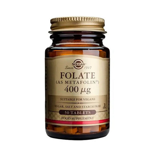 Solgar Folate 400cmg 50 Tablets Jag Couture London - New York