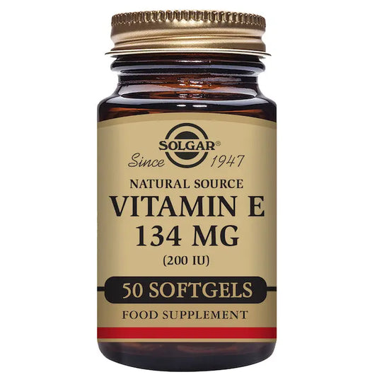 Solgar Vitamin E 134mg 200 IU 50 Softgels Jag Couture London - New York