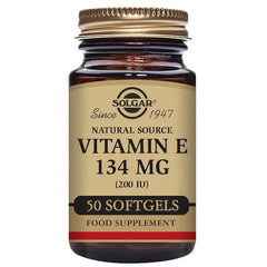 Jag Couture London - New York Solgar Vitamin E 134mg 200 IU 50 Softgels