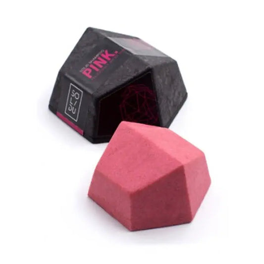 Solidu The Pink Peonia &amp; Ylang-Ylang Shampoo Bar Normal Hair 65g Jag Couture London - New York