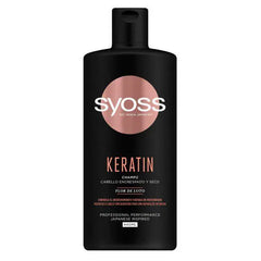 Syoss Keratin Champú Cabello Encrespado y Seco 440ml Jag Couture London - New York