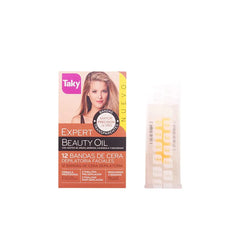 Jag Couture London - New York Taky Beauty Oil Depilatory Facial Wax Bands 12uds