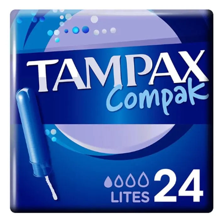 Jag Couture London - New York Tampax Compak Lite 24 Units