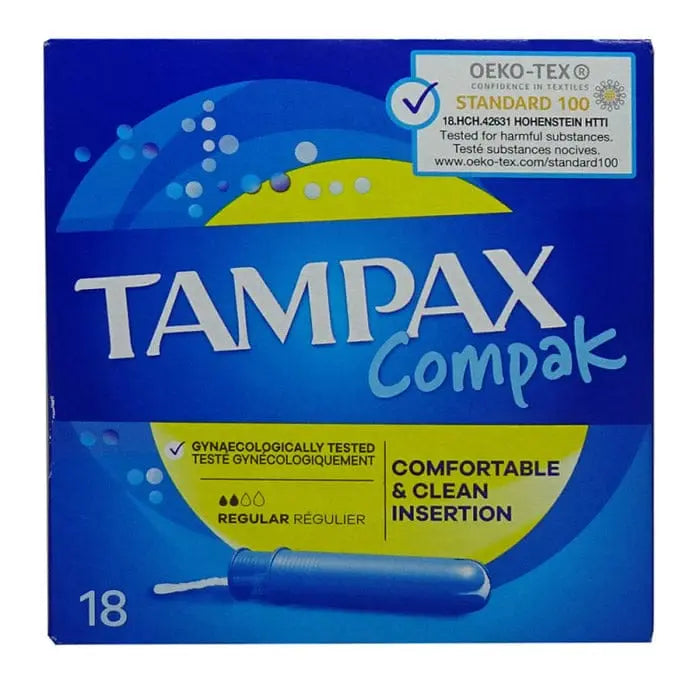 Jag Couture London - New York Tampax Compak Regular 18 Units