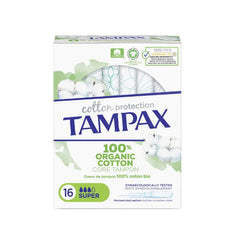 Tampax Organic Super Tampon 16 Units Jag Couture London - New York