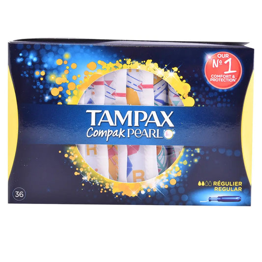 Tampax Pearl Compak Regular 36 Units Jag Couture London - New York