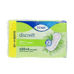 Jag Couture London - New York Tena Discreet Incontinence Sanitary Towel Mini 24 Units