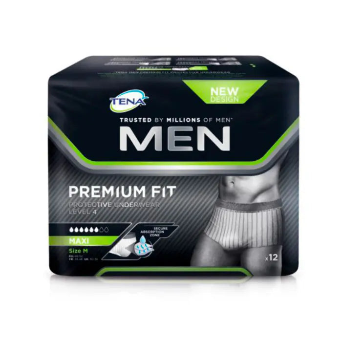 Tena Men Protective Underwear M 12U Jag Couture London - New York