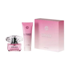 Jag Couture London - New York Versace Bright Crystal Eau De Toilette Spray 50ml Set 2 Pieces