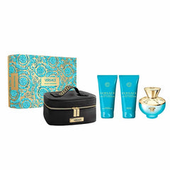 Versace Dylan Torquoise Eau De Toilette Spray 100ml Set 4 Pieces Jag Couture London - New York
