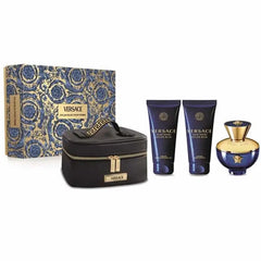 Versace Pour Femme Dylan Blue Eau De Perfume Spray 100ml Set 3 Pieces Jag Couture London - New York