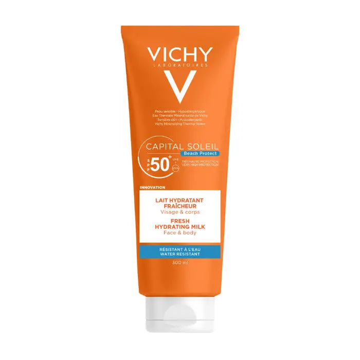 Vichy Capital  Soleil Face And Body Milk Spf50 300ml Jag Couture London - New York